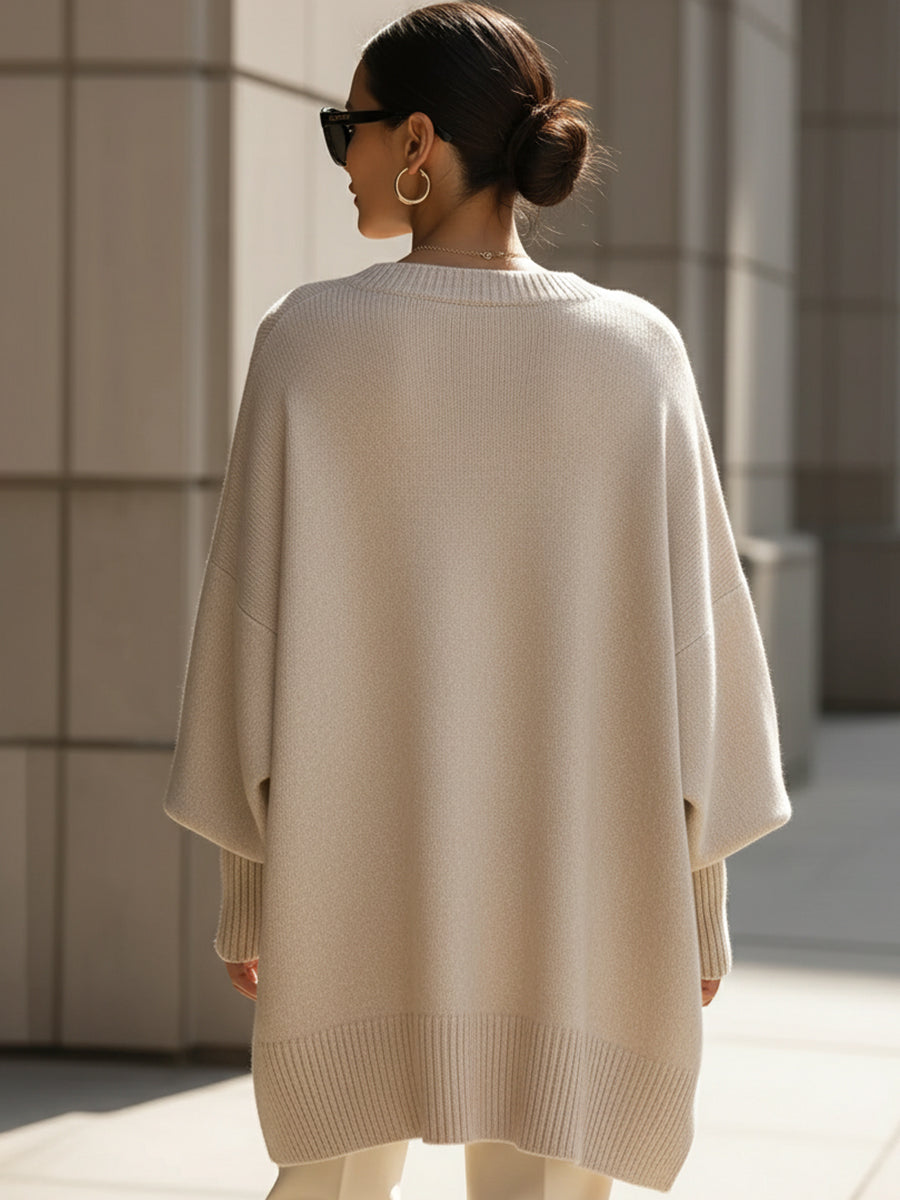 Marise | Effortless Elegance Oversized Poncho