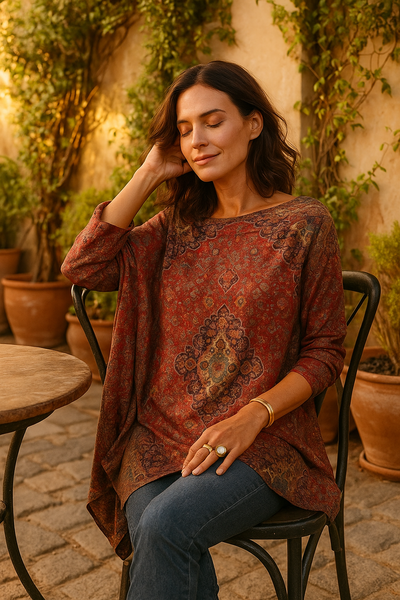 Presley | Graceful Boatneck Top