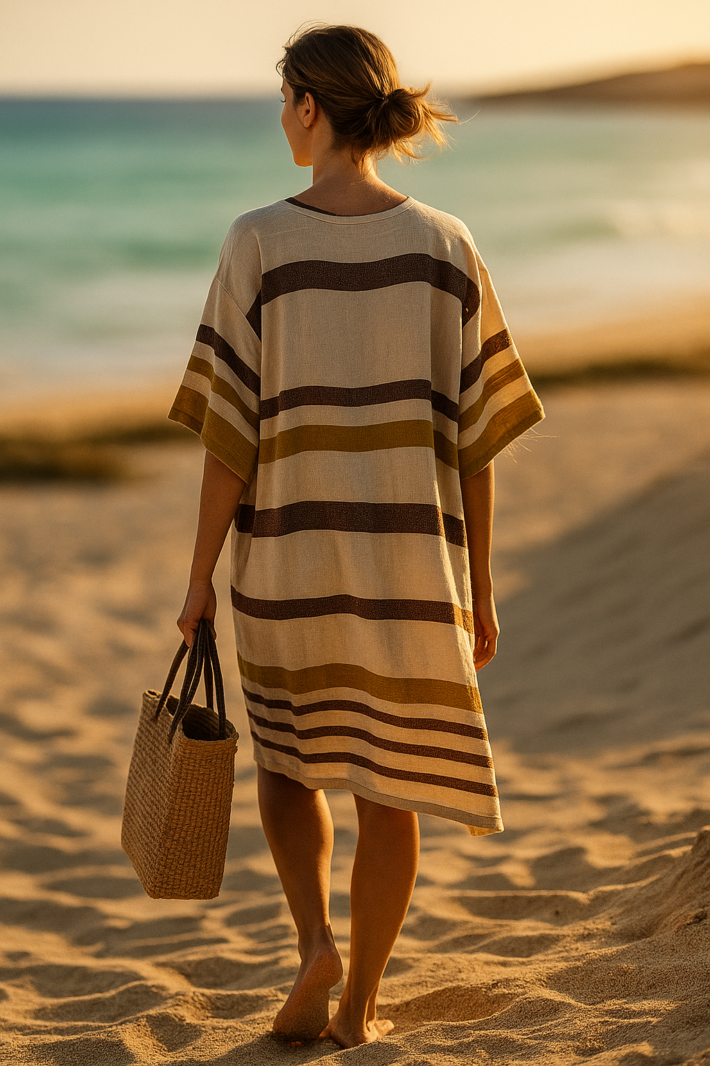 Vien | Striped Coastal Dress