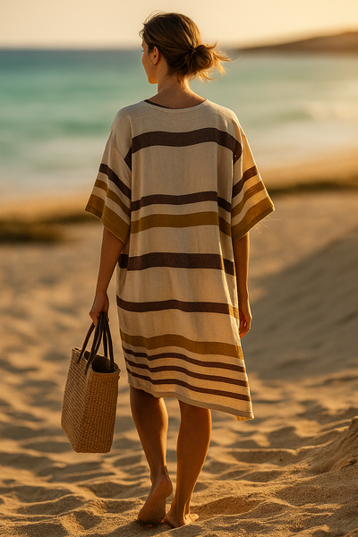 Vien | Striped Coastal Dress